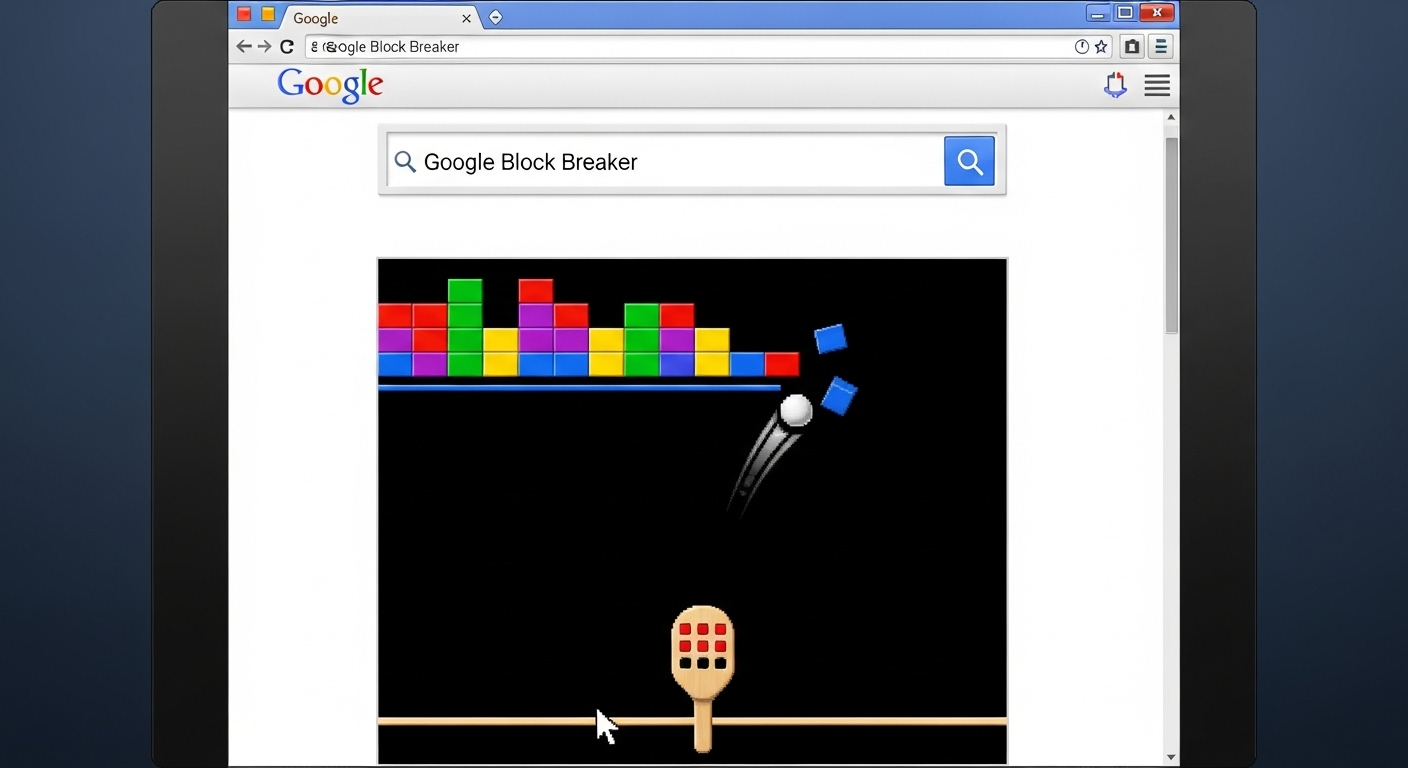 Google Block Breaker