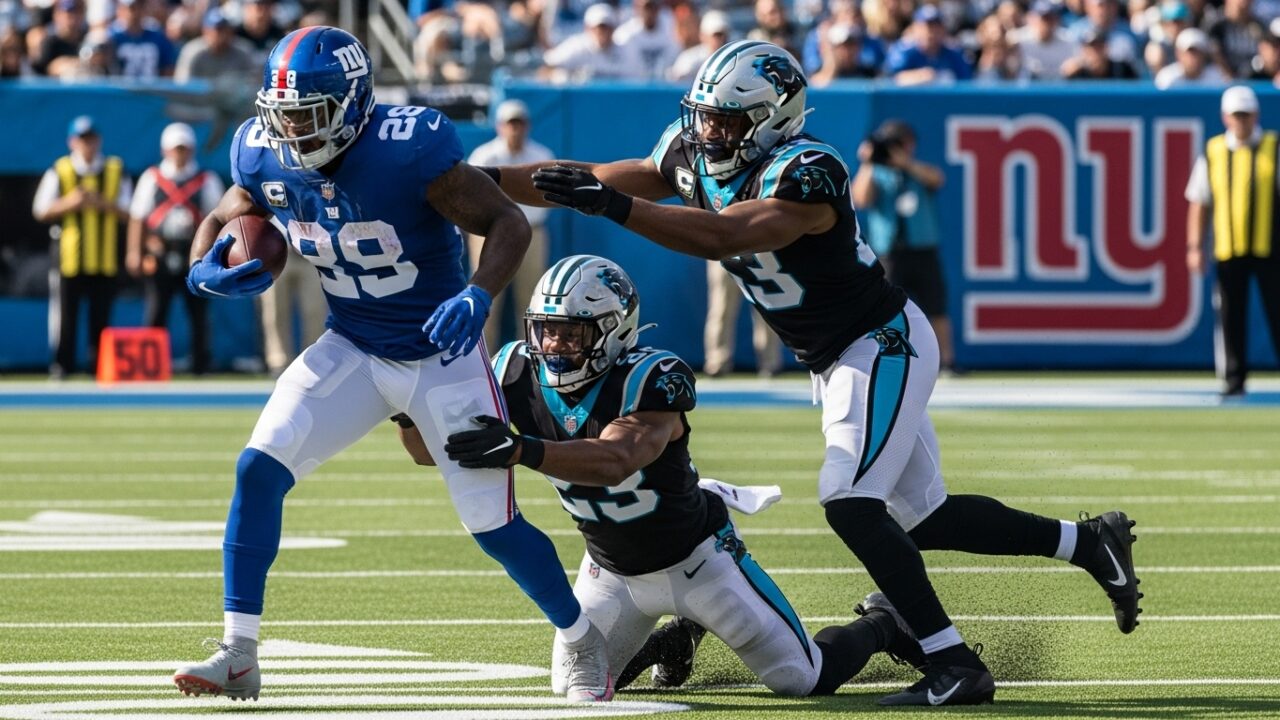 New York Giants vs Carolina Panthers Match Player Stats: The Ultimate Guide