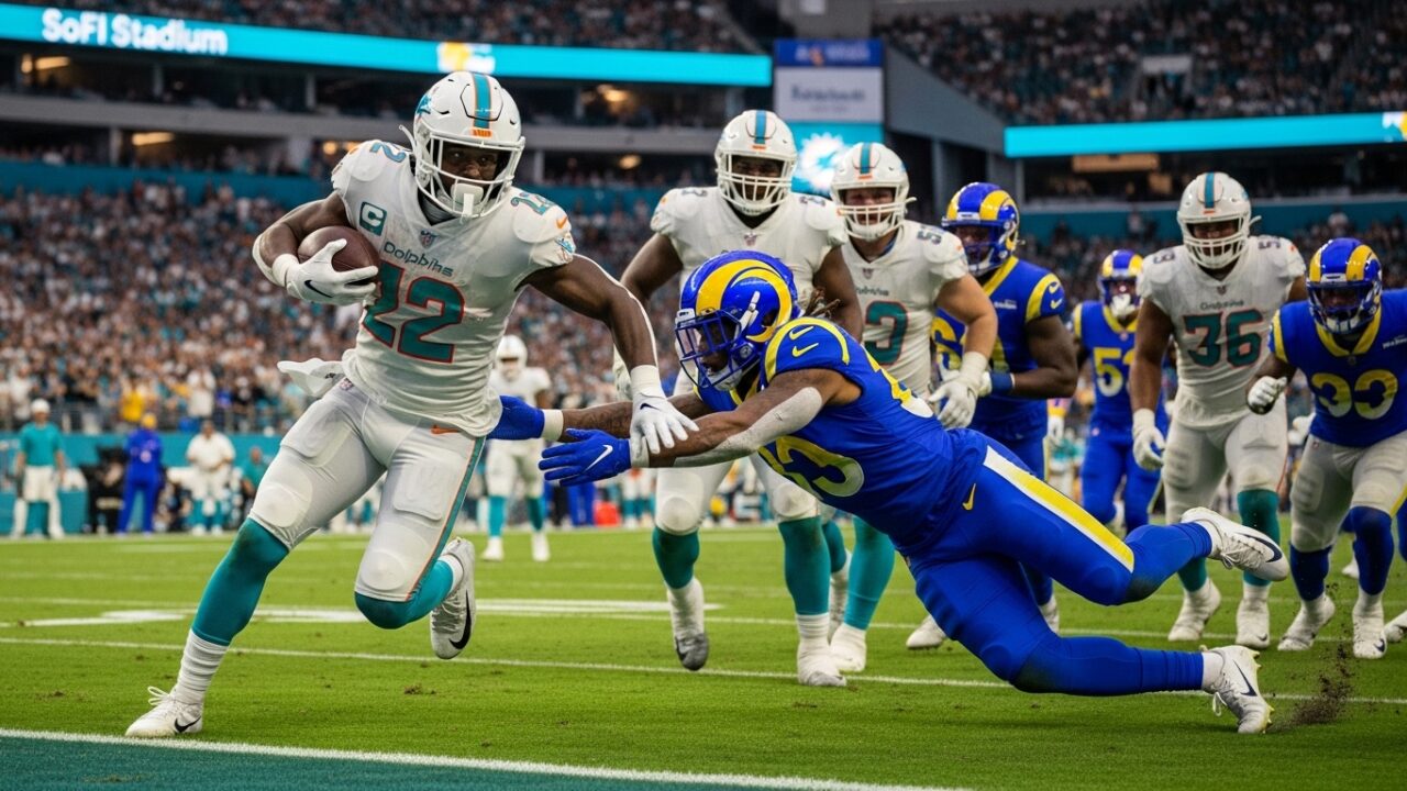Uncovering the Box Score: Miami Dolphins vs Los Angeles Rams Match Player Stats Analysis